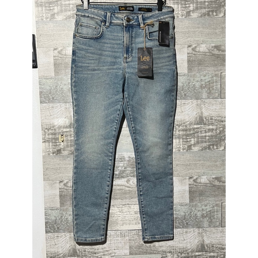 LEE Vintage Modern Mid Rise Skinny Ankle Jeans Pants Ladies 28 NWT